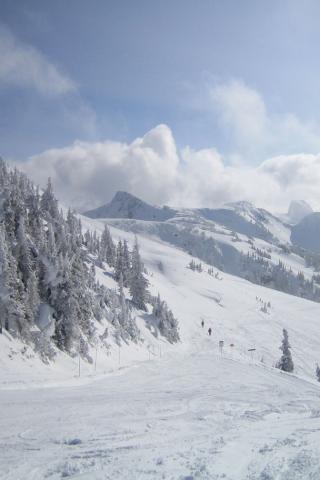 Revelstoke - Long Spike Run Wallpaper #3 320 x 480 (iPhone/iTouch)